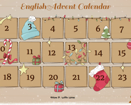 Świąteczne zadania – druga edycja English Advent Calendar