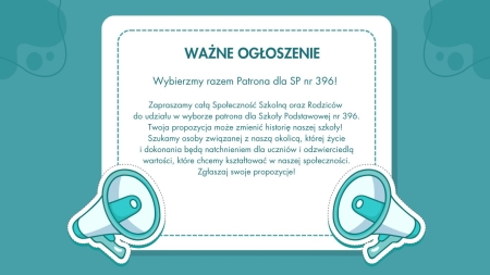 Wybory Patrona Szkoły 