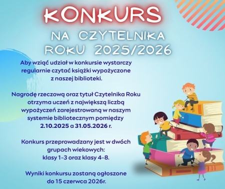 Konkurs Czytelnik Roku